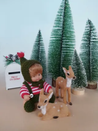 Conjunto Elfo Barriguitas