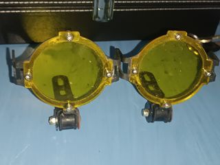 Protector focos antiniebla moto bmw