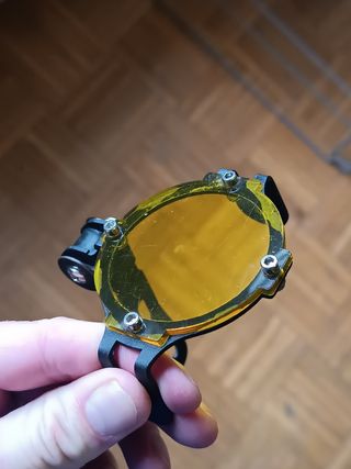 Protector focos antiniebla moto bmw