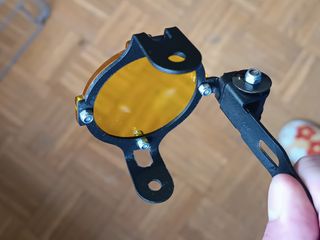 Protector focos antiniebla moto bmw