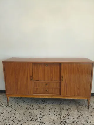 Vitrina Mueble Nórdico Mid Century Madera