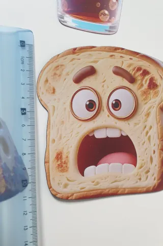 4 Imanes divertidos de comida