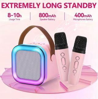 Karaoke Portátil Smart K52 RGB