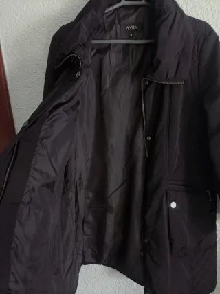 Abrigo Antea Talla 48 Negro