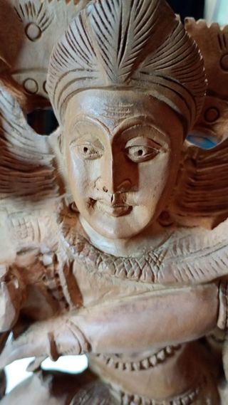 Escultura Nataraja Madera - Shiva Danzante