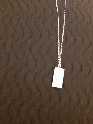 Plata 925 cadena colgante