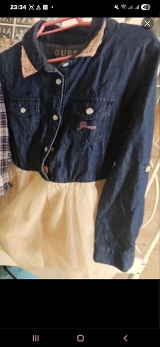 Vestido guess niña ideal para  fiesta