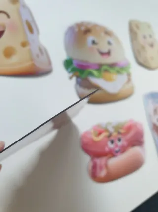 6 Imanes divertidos de comida