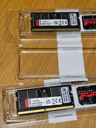 2x 32GB DDR5 SODIMM 4800 CL38 Kingston