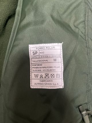 Chaquetón y pantalón traje Gore-Tex boscoso pix