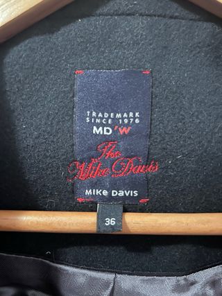 Sobretudo Masculino Mike Davis Azul