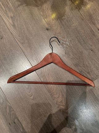 Pack 30Perchas Madera y Metal