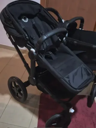 BUGABOO DONKEY5, SILLAS, CAPAZO, NEGRO REVISADO!