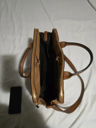 Bolso Paco Martínez Beige y  Marrón