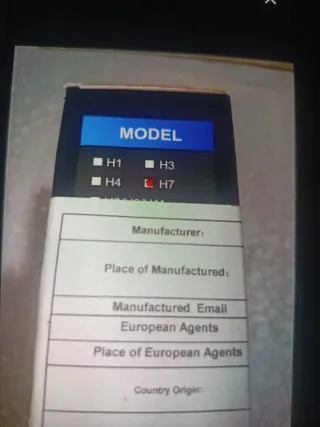 Lámparas LED Coche H7