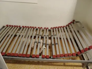 Somier metálico y de madera