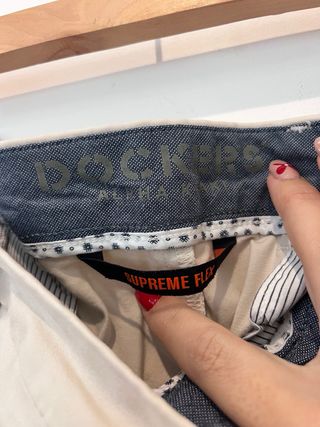 Calções Beges Dockers