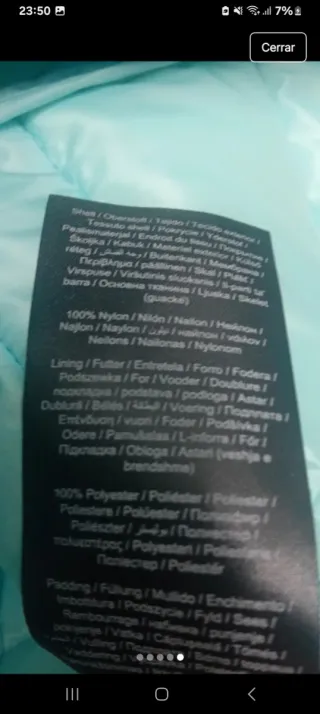 Chaqueta acolchada Vero Moda Talla M