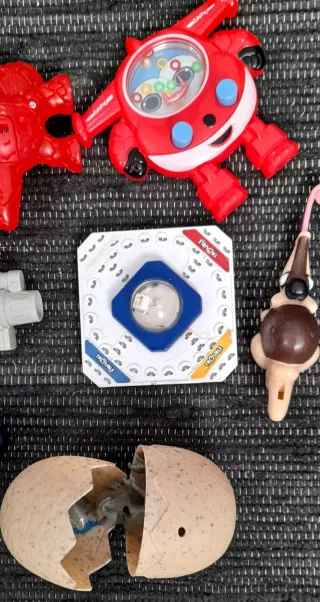 Lote Juguetes Varios y Puzzle Trenes