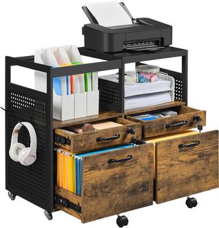 URGENTE Archivador Móvil 4 Cajones con Ruedas