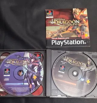 The Legend of Dragoon PS1 PAL