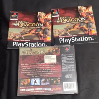 The Legend of Dragoon PS1 PAL