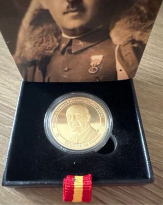 Moneda Conmemorativa Francisco Baño Oro Ed. Limita