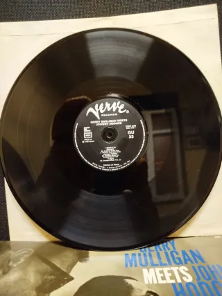 Vinilo Gerry Mulligan Johnny Hodges Polydor 1960