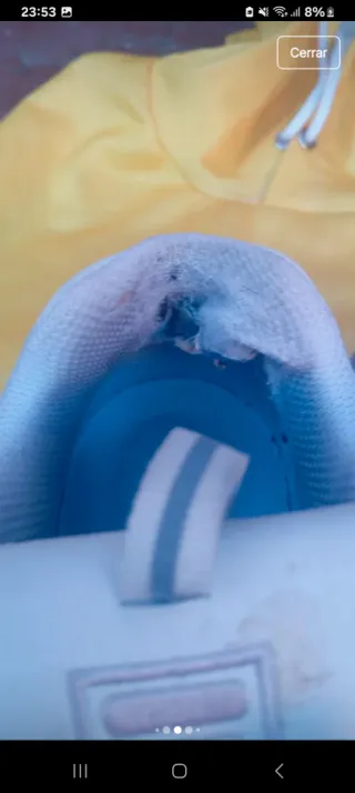 Zapatillas Fila lila Blanco Talla 39