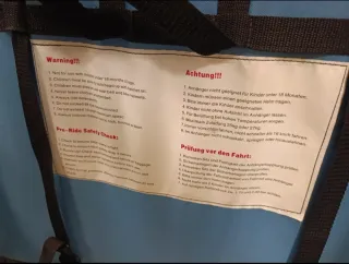 Remolque para bicicleta infantil