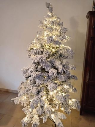Árbol Navidad 180cm con Luces LED