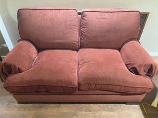 Sofá de terciopelo 2-3 plazas