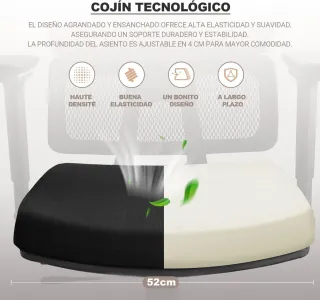 Silla de oficina ergonómica 200kg