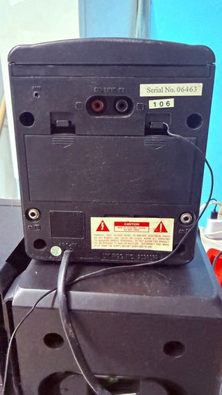Radio Stereo Mini Hi-Fi Funzionante