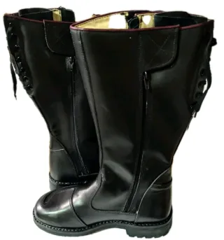 Stivali Moto Motociclista Polizia Italiana Nuovi