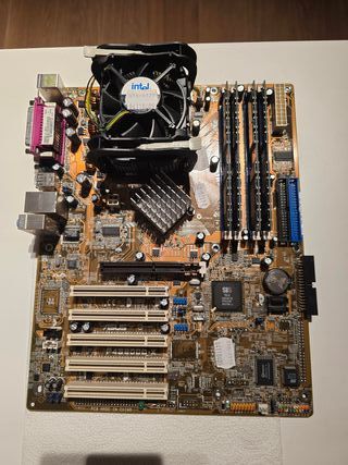 Placa Base ASUS P4S800D-X + Pentium 4 3.2GHz