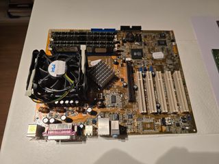 Placa Base ASUS P4S800D-X + Pentium 4 3.2GHz