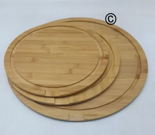 Set 3 Taglieri Bambù