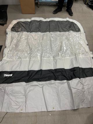 Toldo cerramiento para caravana