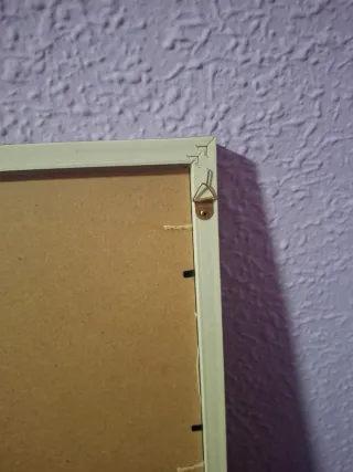 Marco decorativo tela estilo vintage