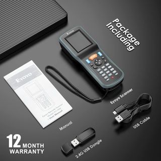 Lector Scaner datos QR inventario+pantalla NUEVO