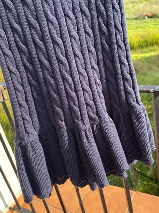 Vestido Ralph Lauren Niña Azul Marino