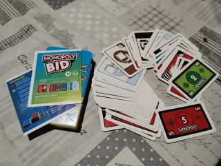 Juego de mesa Monopoly Bid