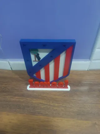 Escudo Atlético de Madrid personalizado
