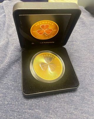 Onza de Plata Shamrock 1 oz