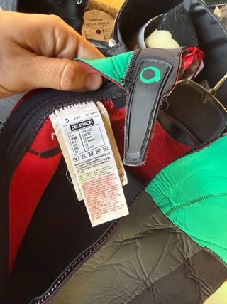 Neopreno Tribord 4/3mm Talla 12 años