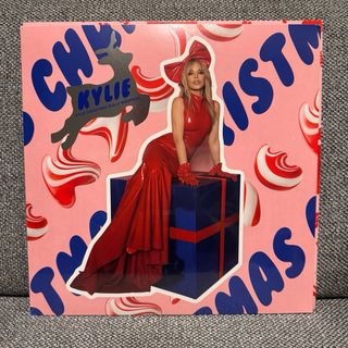 Kylie Christmas (Fully Wrapped) Pop Up Vinilo Azul