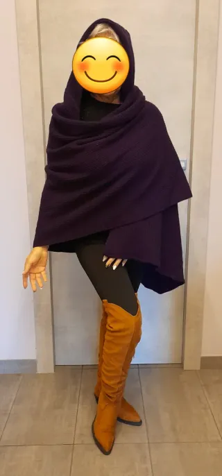 Stivali sopra il ginocchio marroni n. 39