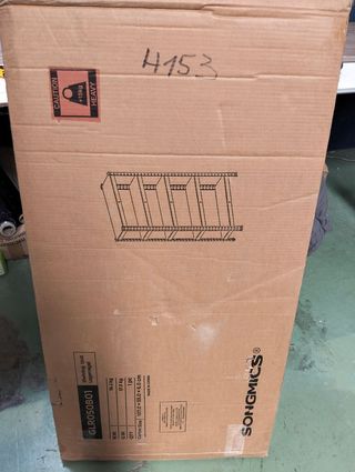 SONGMICS Estanteria Pesada 5 Niveles  Carga 600kg