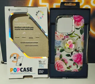 Funda PopSockets iPhone 13 Pro Vintage Floral